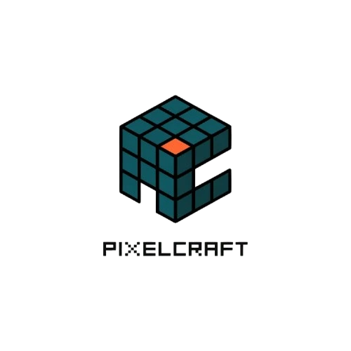 PixelCraft Logo - Diseño Web y Gráfico para PYMES en Baix Llobregat